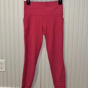 Pink Athleta Leggings